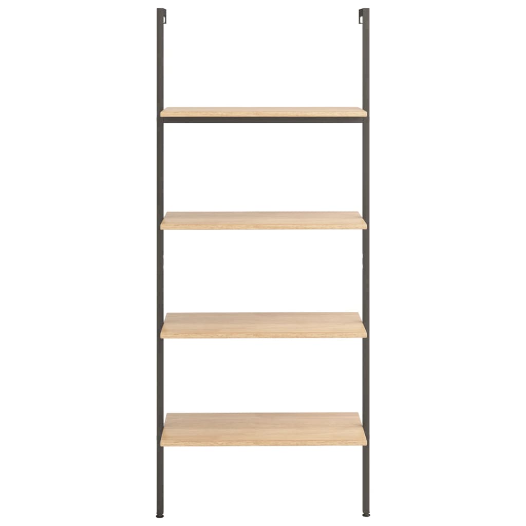 Ladderrek met 4 schappen 64x35x152,5 cm