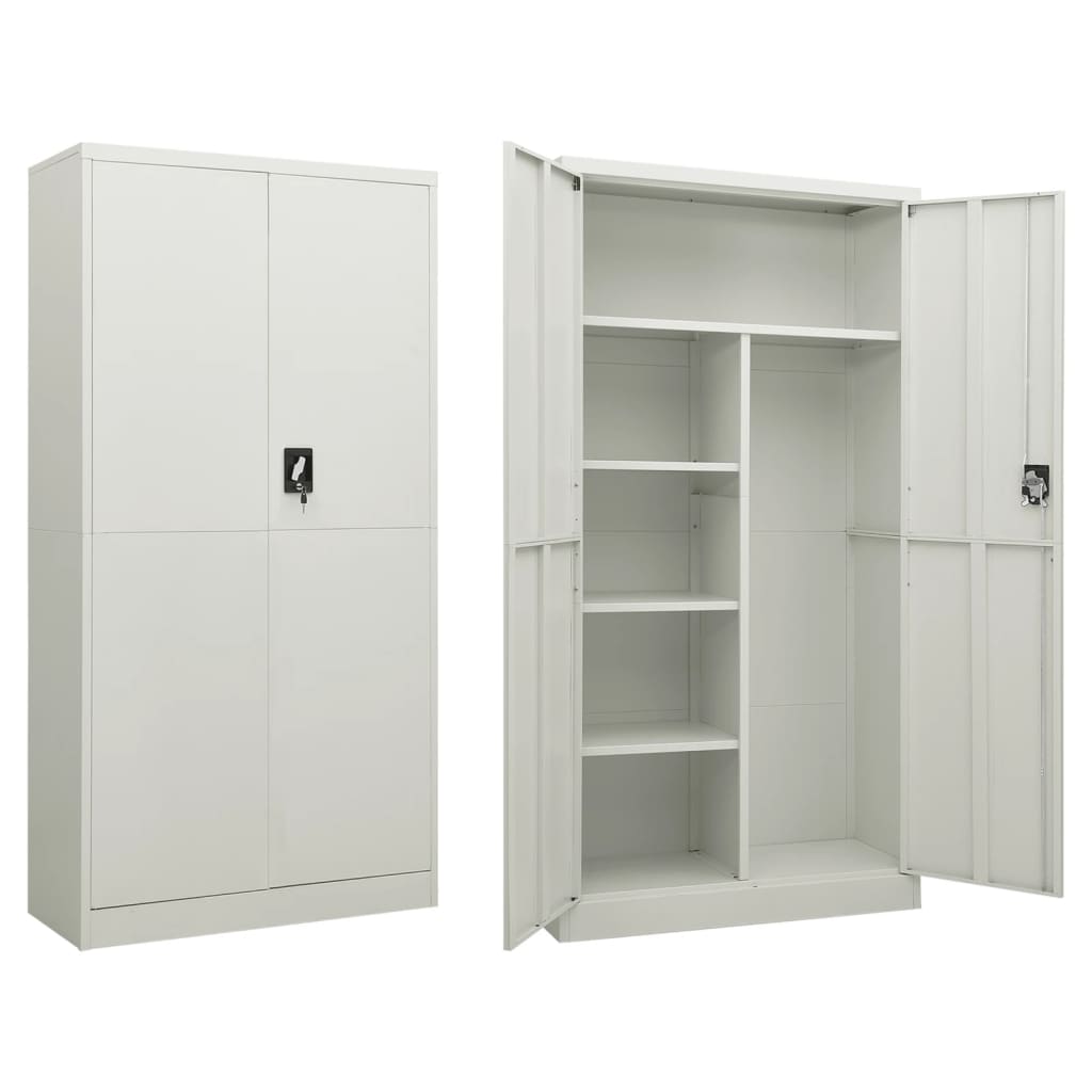 Lockerkast 90x40x180 cm staal