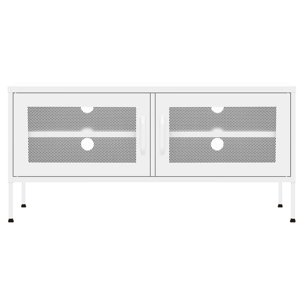 Tv-meubel 105x35x50 cm staal