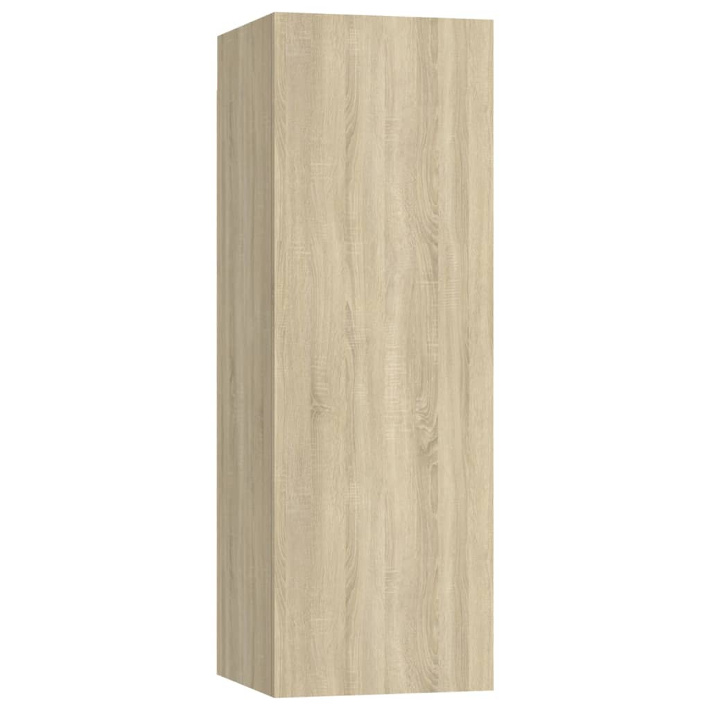 Tv-meubelen 4 st 30,5x30x90 cm bewerkt hout