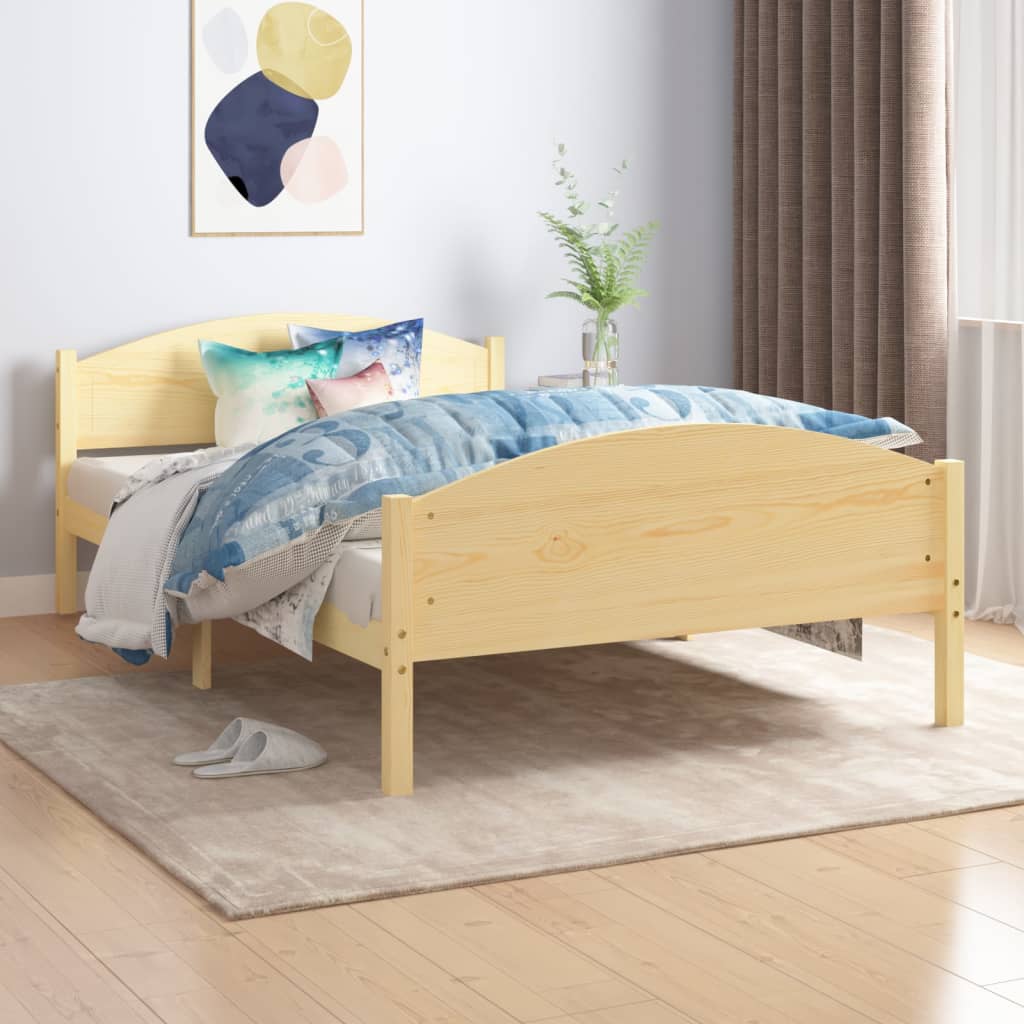 Bedframe massief grenenhout 100x200 cm