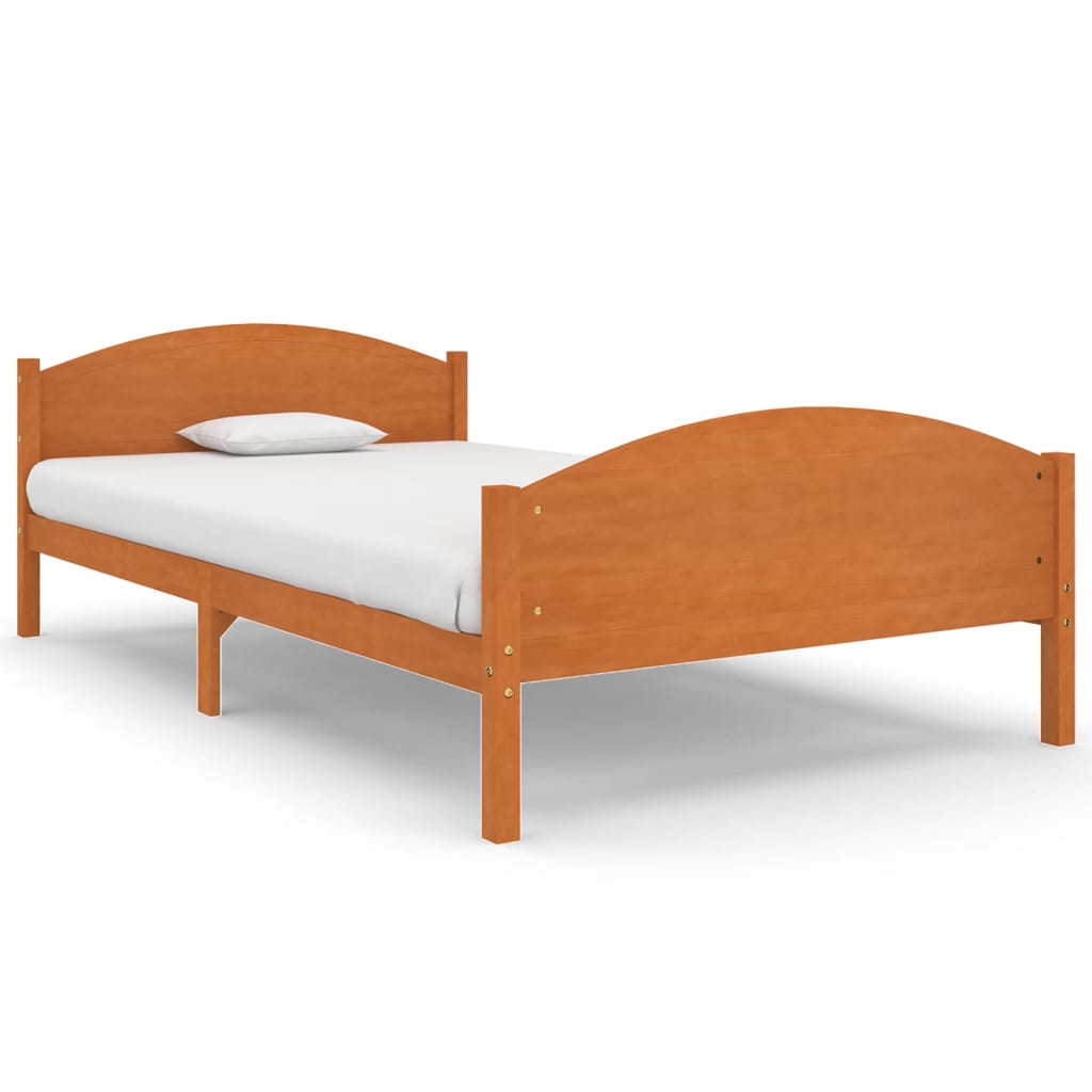 Bedframe massief grenenhout 100x200 cm