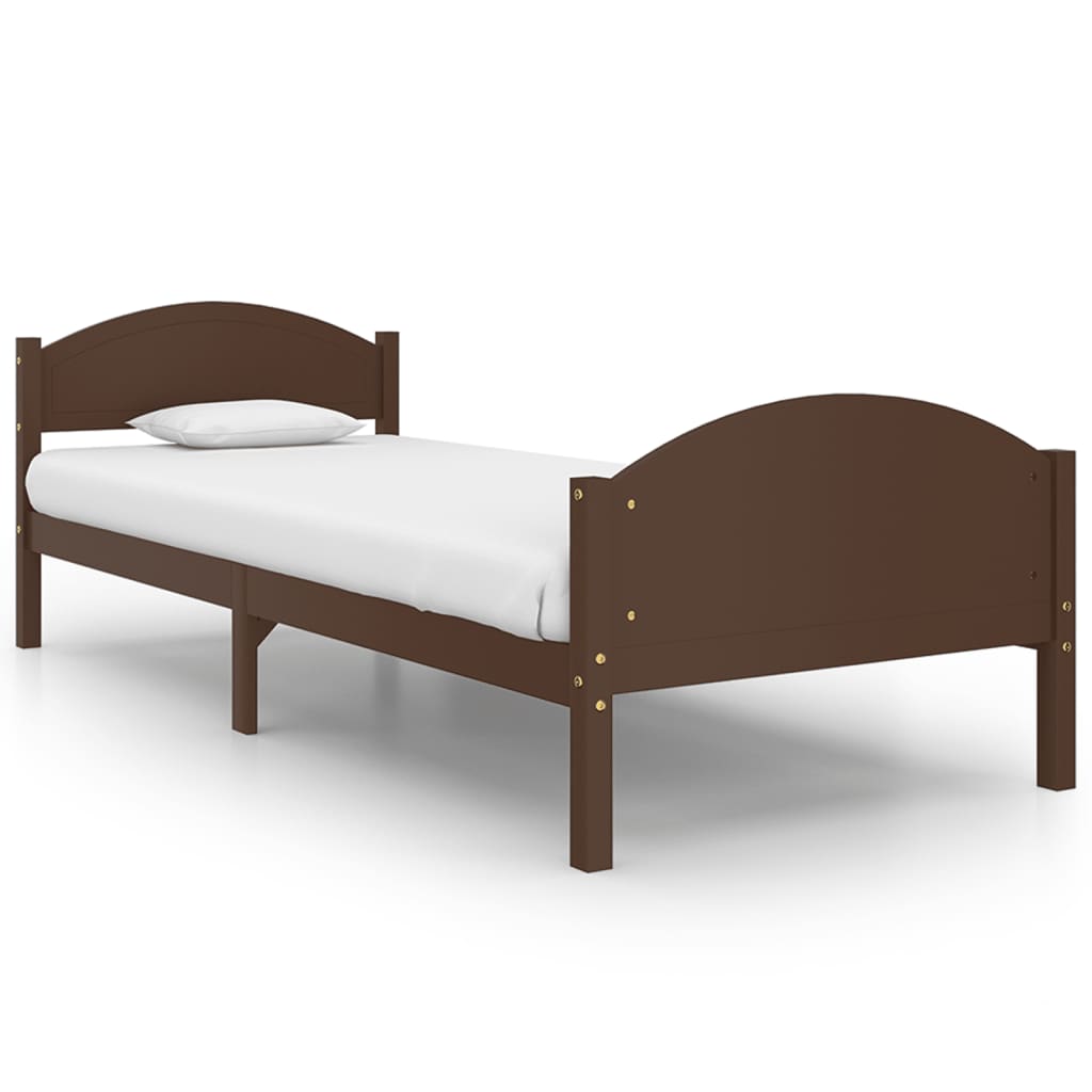 Bedframe massief grenenhout 100x200 cm