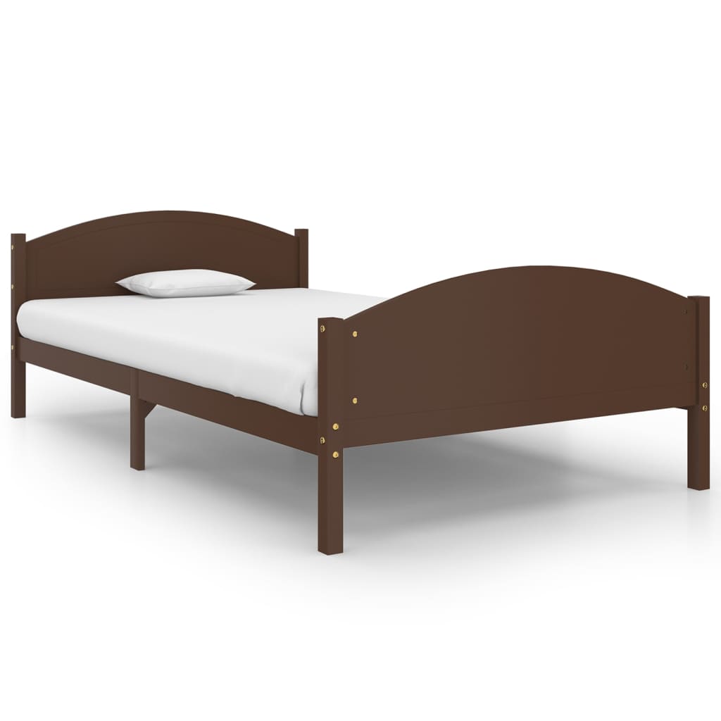 Bedframe massief grenenhout 100x200 cm