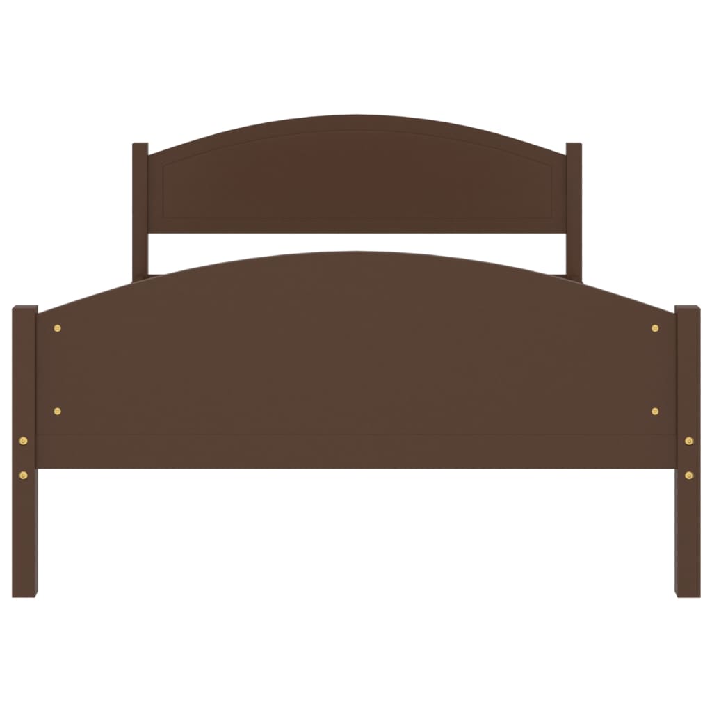 Bedframe massief grenenhout 100x200 cm