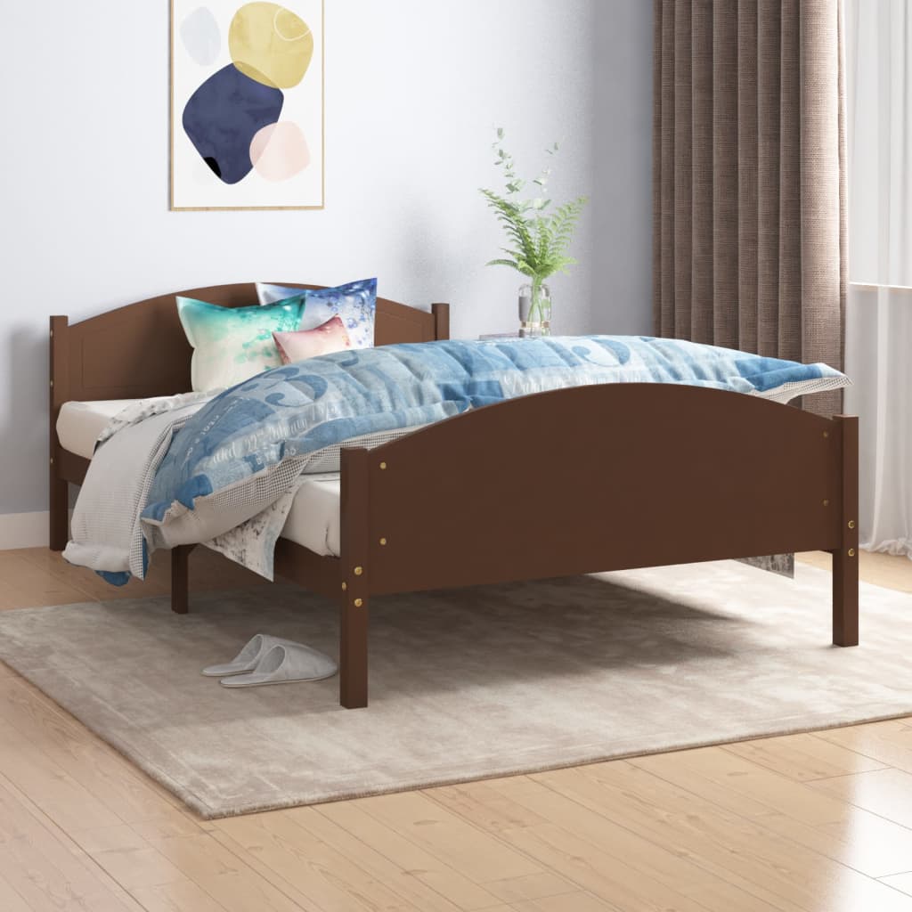 Bedframe massief grenenhout 100x200 cm