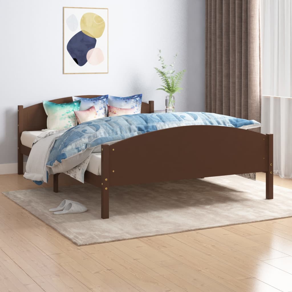 Bedframe massief grenenhout 100x200 cm