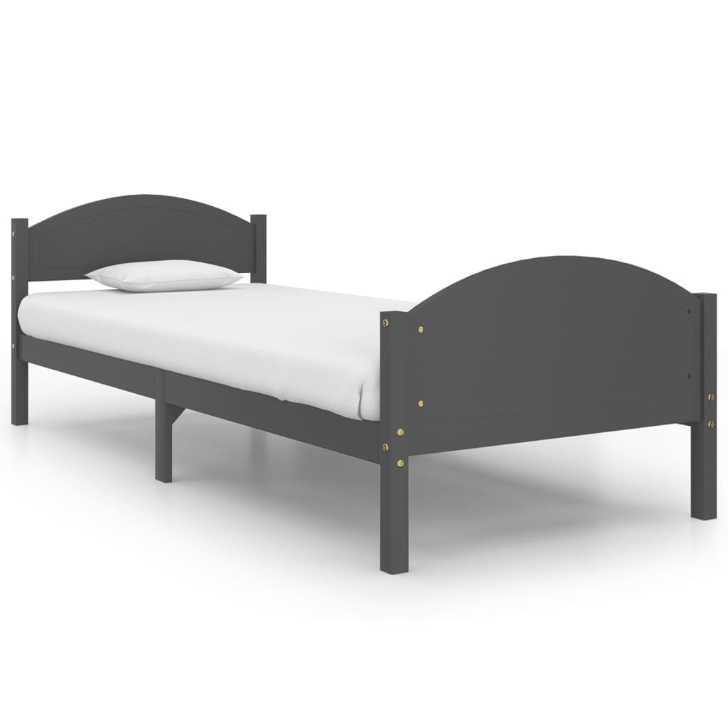 Bedframe massief grenenhout 100x200 cm