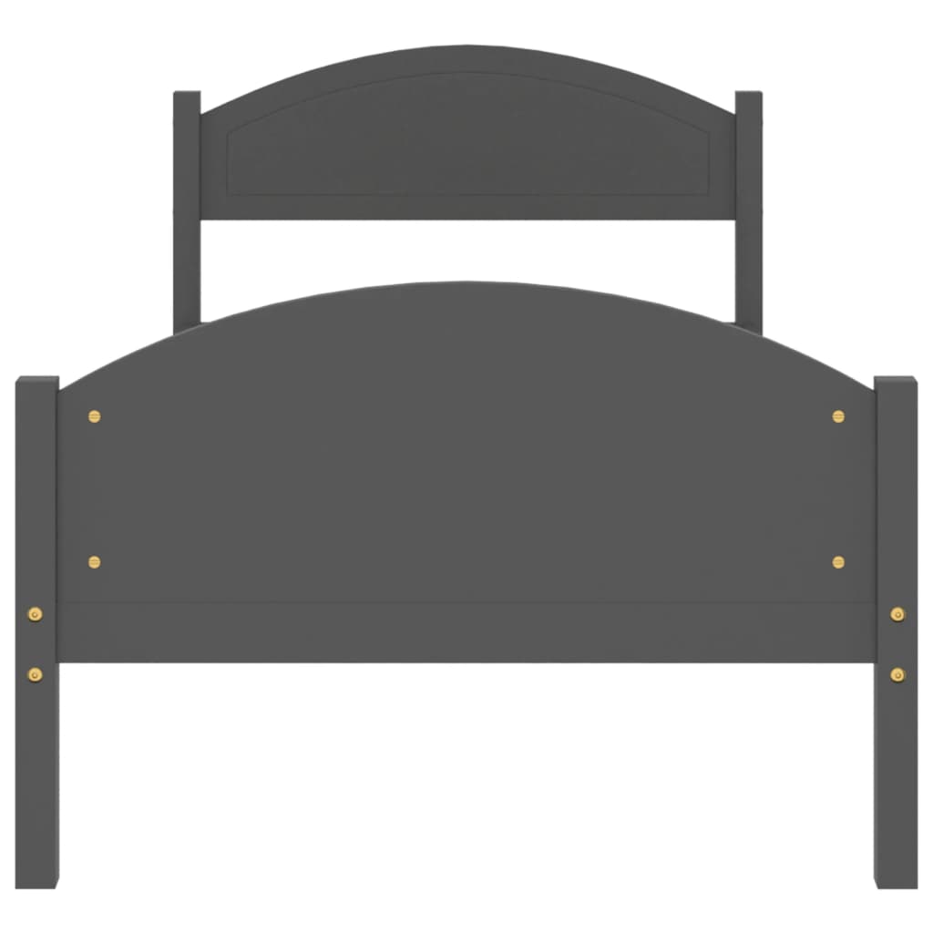 Bedframe massief grenenhout 100x200 cm