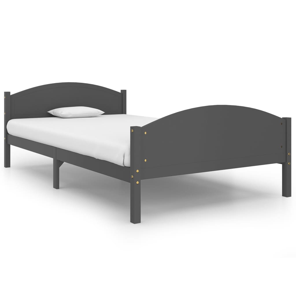 Bedframe massief grenenhout 100x200 cm