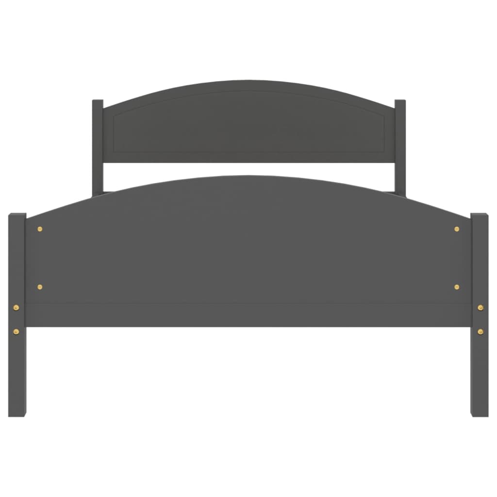 Bedframe massief grenenhout 100x200 cm