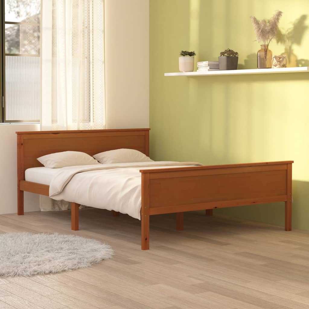 Bedframe massief grenenhout 140x200 cm