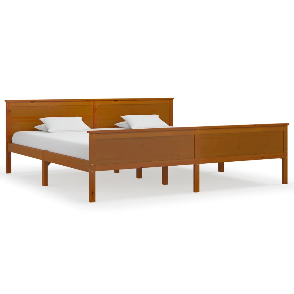 Bedframe massief grenenhout 140x200 cm