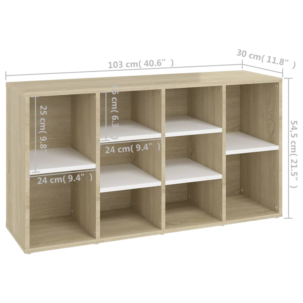 Schoenenbank 103x30x54,5 cm bewerkt hout