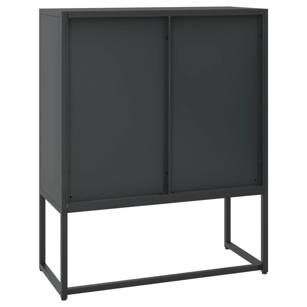 Hoge kast 80x35x100 cm staal