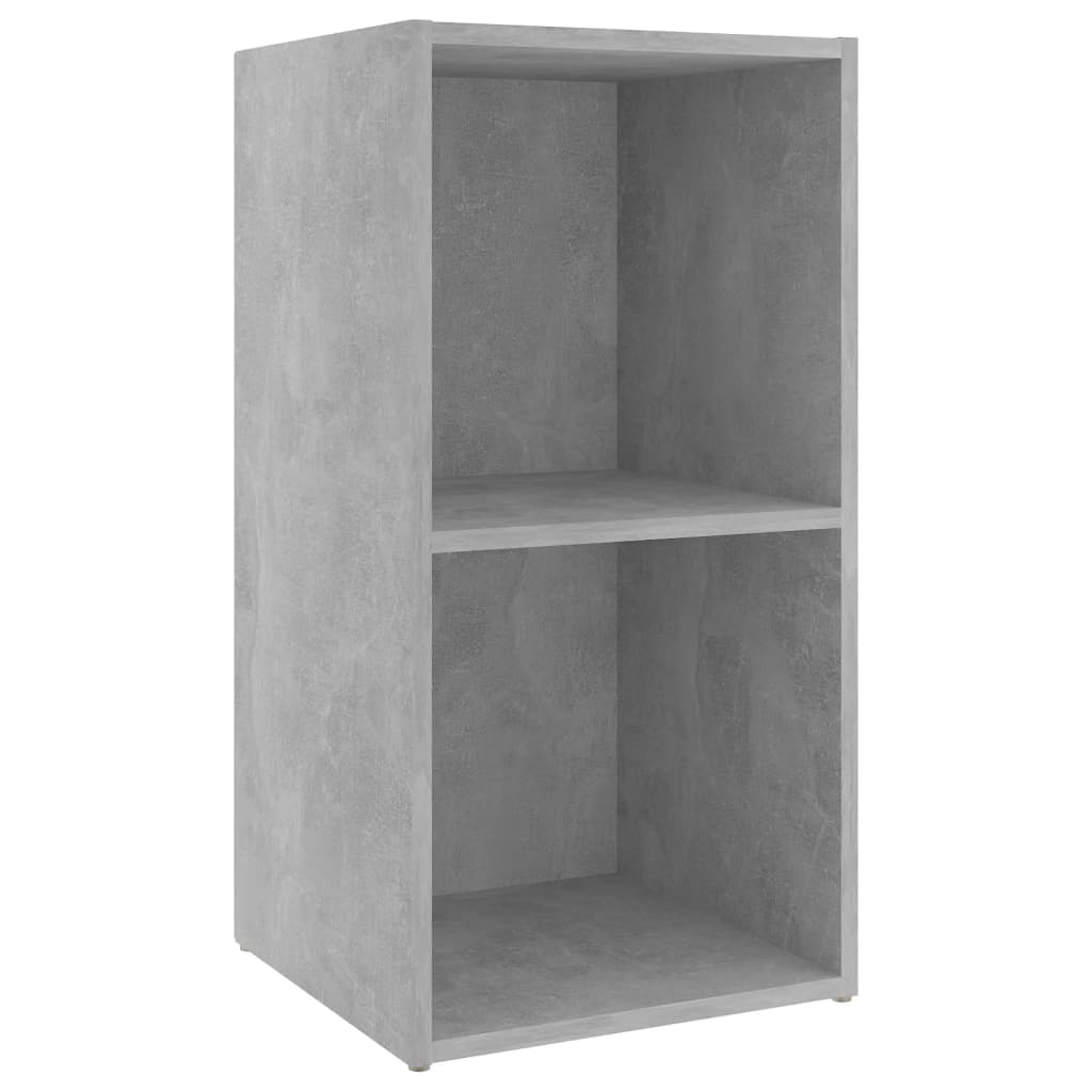 Tv-meubelen 2 st 107x35x37 cm bewerkt hout hoogglans grijs