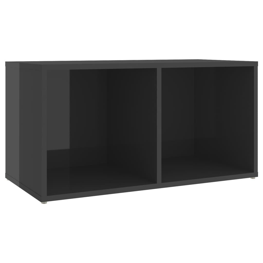 Tv-meubelen 2 st 107x35x37 cm bewerkt houtgrijs