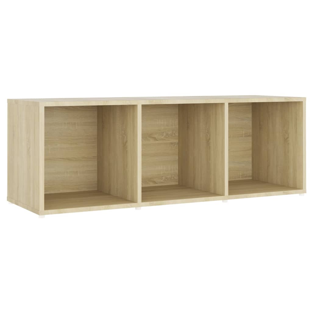 Tv-meubelen 2st 72x35x36,5 cm bewerkt houtwit eikenkleur