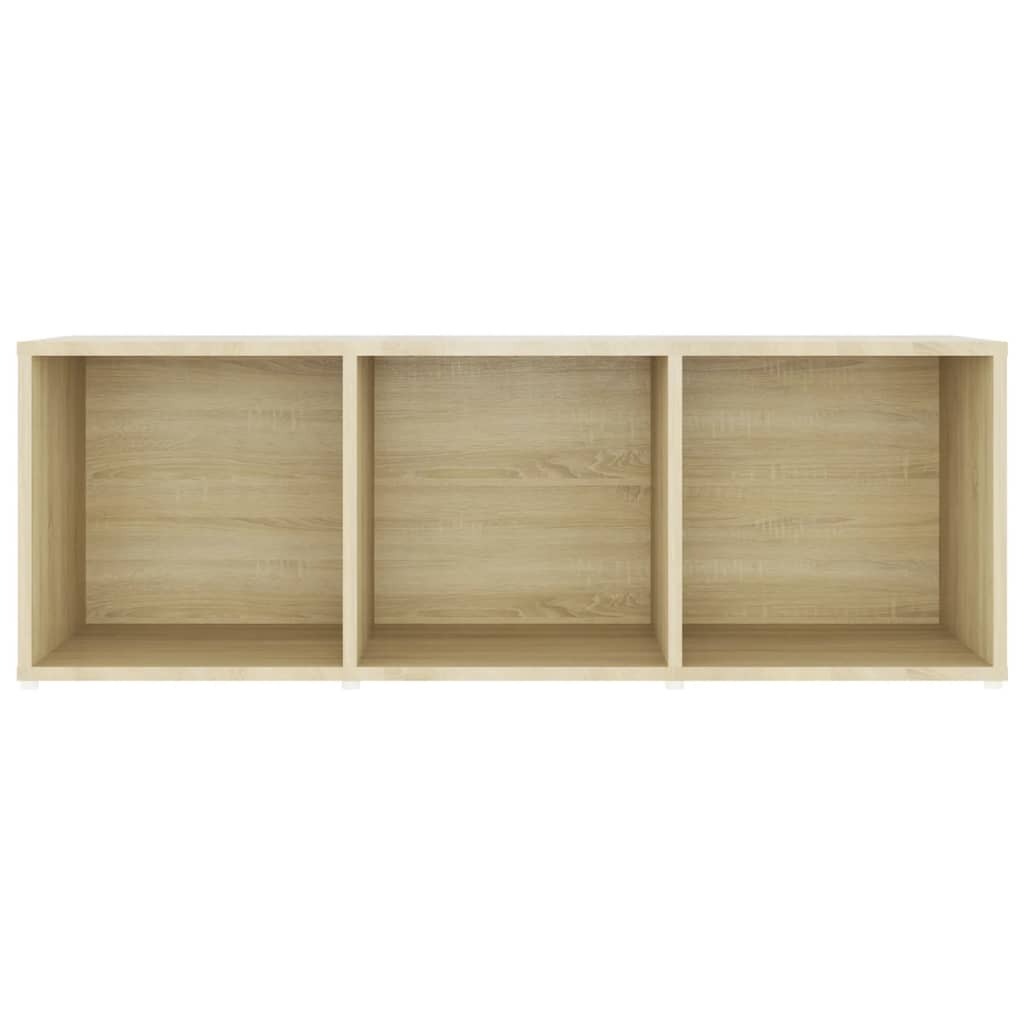 Tv-meubelen 2st 72x35x36,5 cm bewerkt houtwit eikenkleur