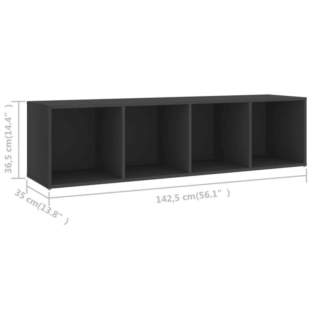 Tv-meubelen 2 st 72x35x36,5 cm bewerkt houtsonoma eikenkleurig