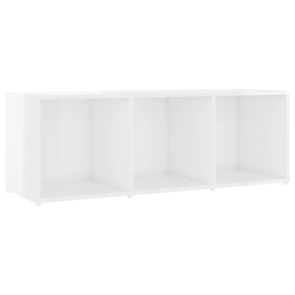 Tv-meubelen 3 st 107x35x37 cm bewerkt hout hoogglans grijs