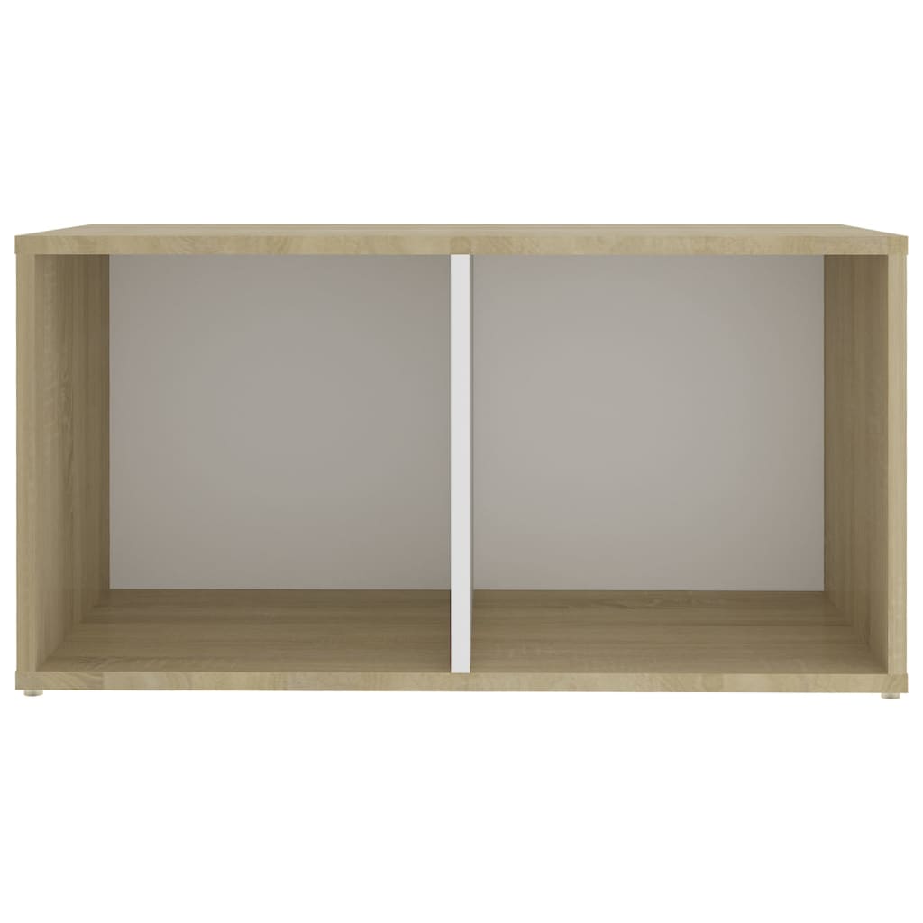 Tv-meubelen 4 st 72x35x36,5 cm bewerkt hout hoogglans wit