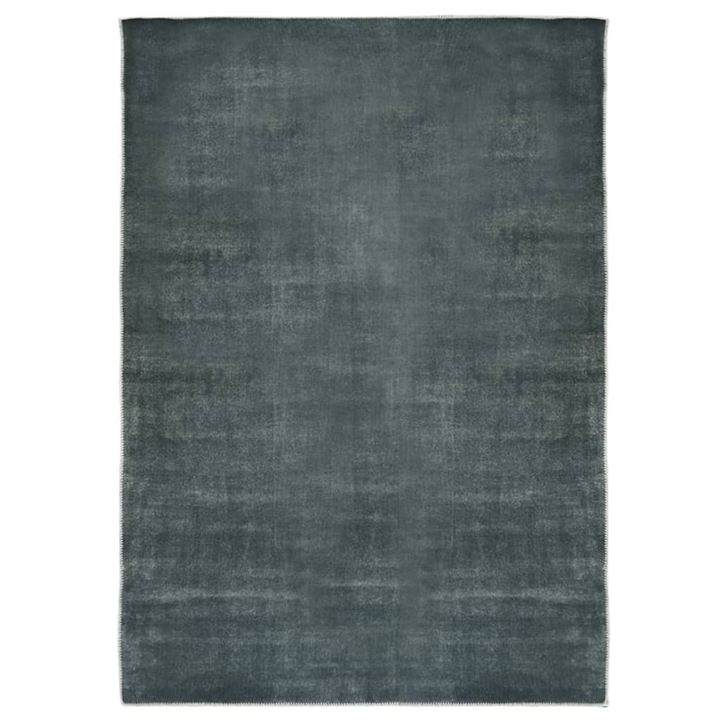 Vloerkleed wasbaar opvouwbaar 160x230 cm polyester taupe