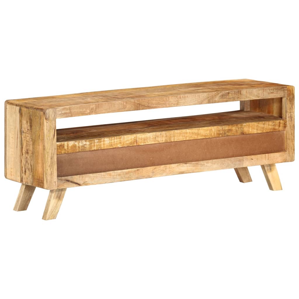 Tv-meubel 110x30x40 cm massief mangohout