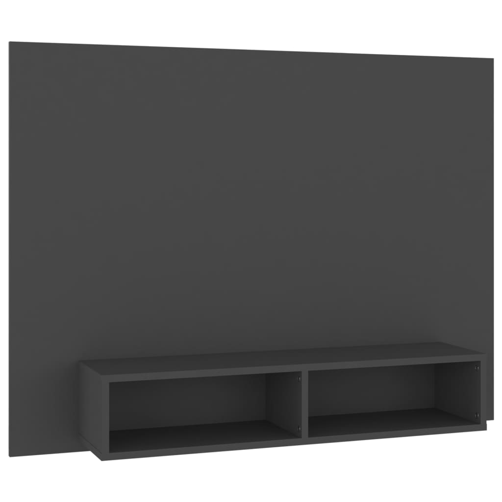 Tv-wandmeubel 120x23,5x90 cm bewerkt hout wit