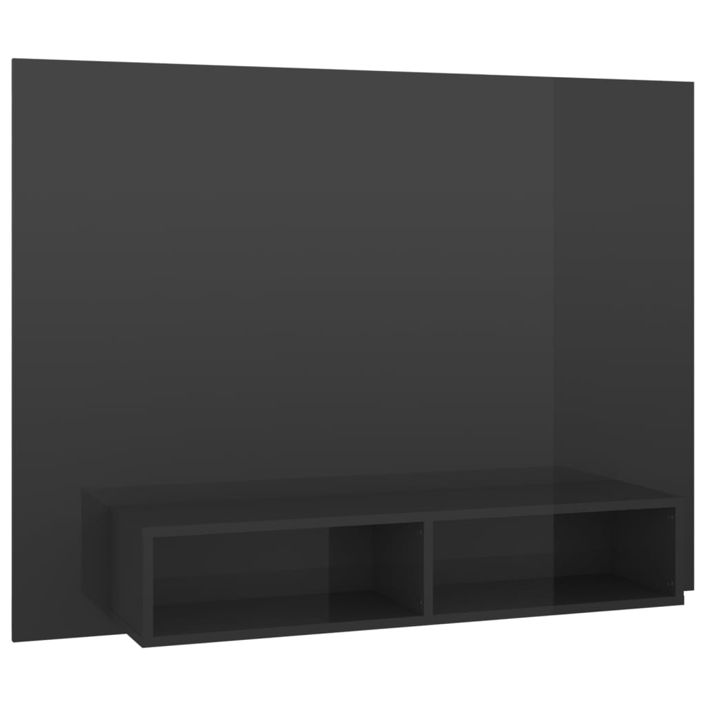 Tv-wandmeubel 120x23,5x90 cm bewerkt hout