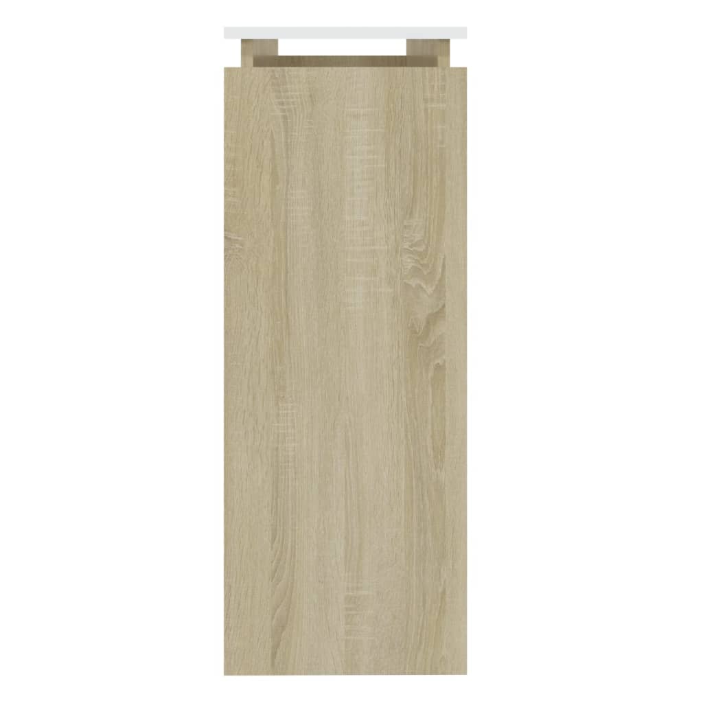 Wandtafel 102x30x80 cm bewerkt hout