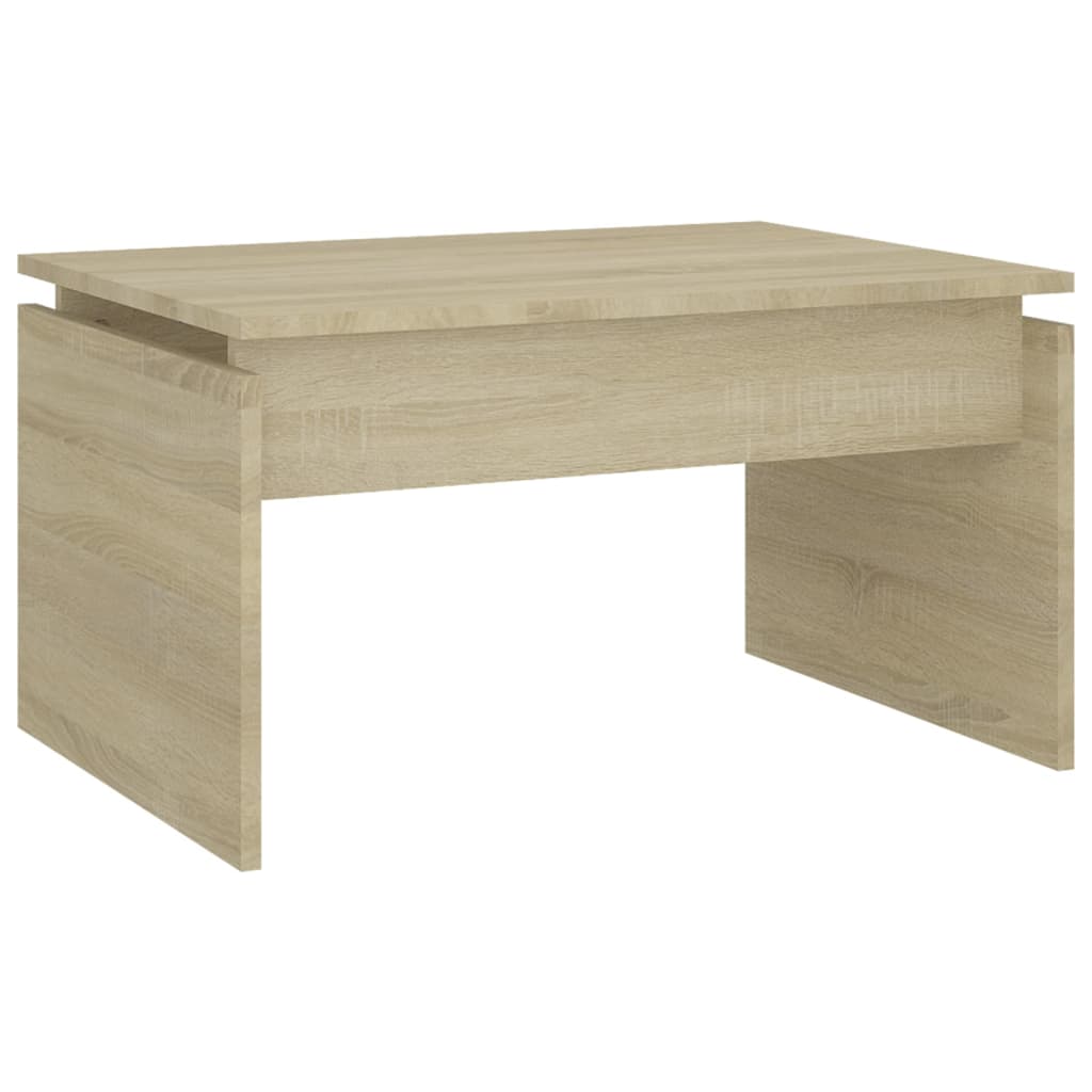 Salontafel 68x50x38 cm bewerkt hout