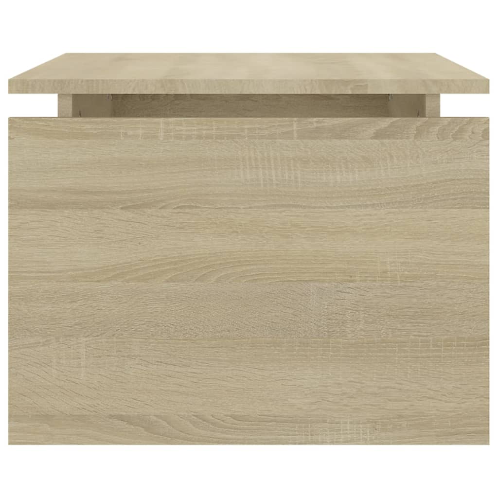 Salontafel 68x50x38 cm bewerkt hout