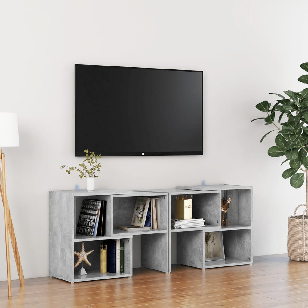 Tv-meubel 104x30x52 cm bewerkt hout