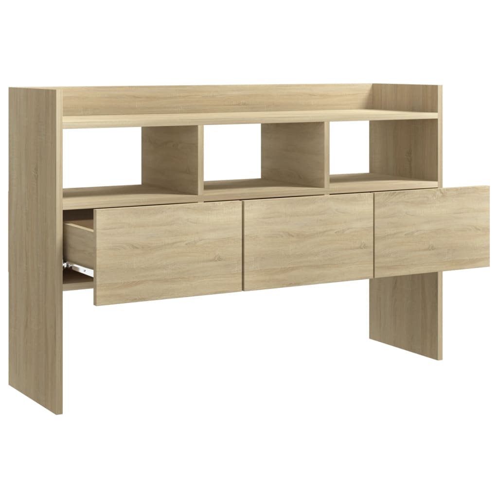 Dressoir 105x30x70 cm bewerkt hout