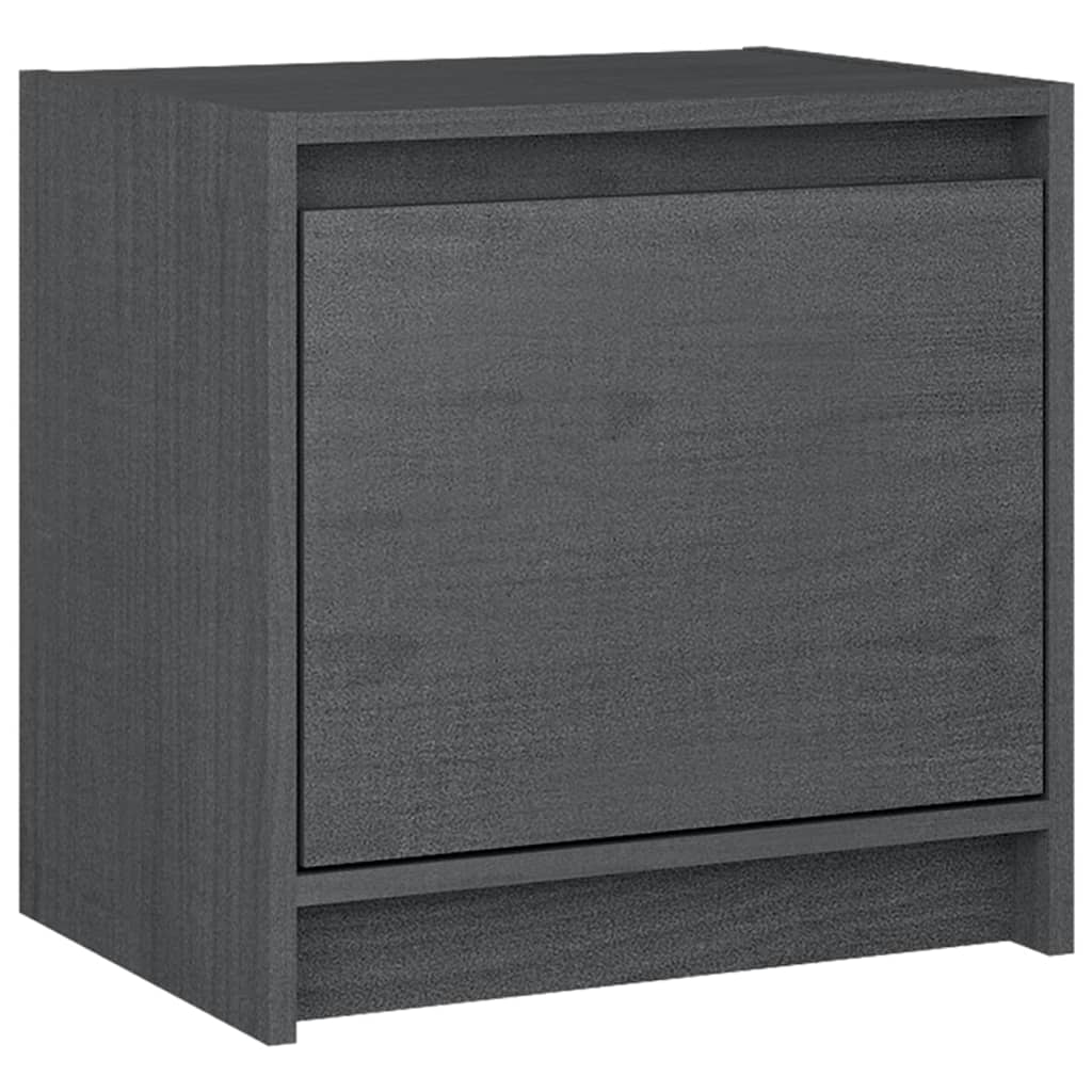 Nachtkastjes 2 st 40x30,5x40 cm massief grenenhout