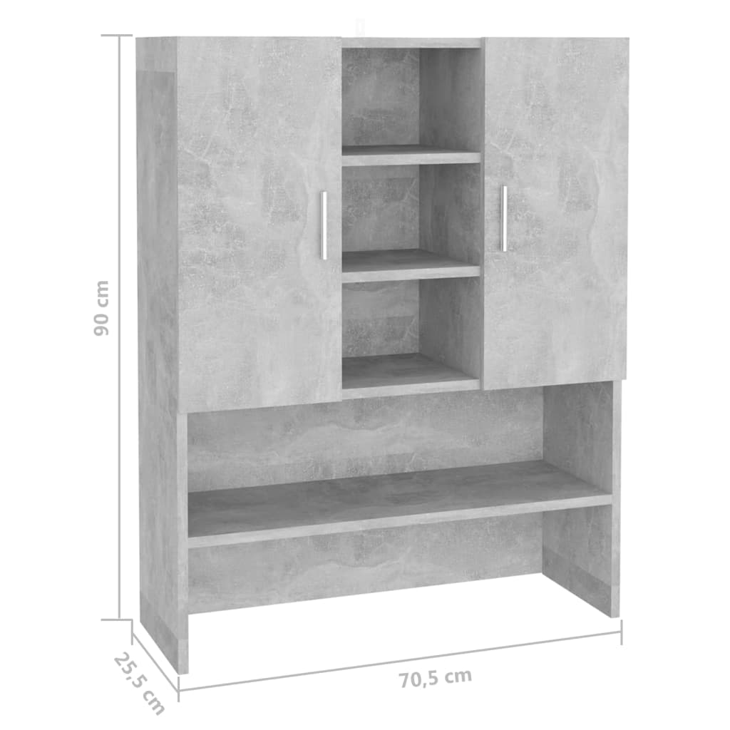 Wasmachinekast 70,5x25,5x90 cm