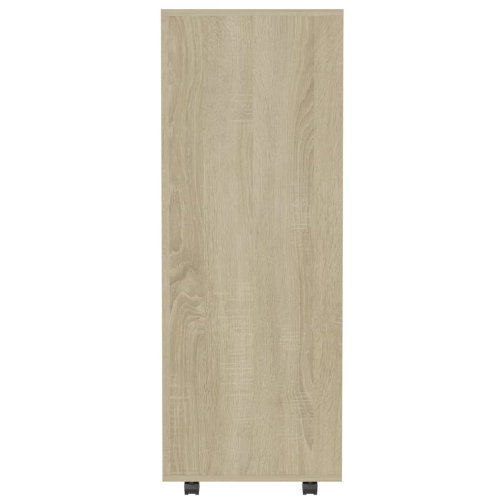 Kledingkast 80x40x110 cm bewerkt hout