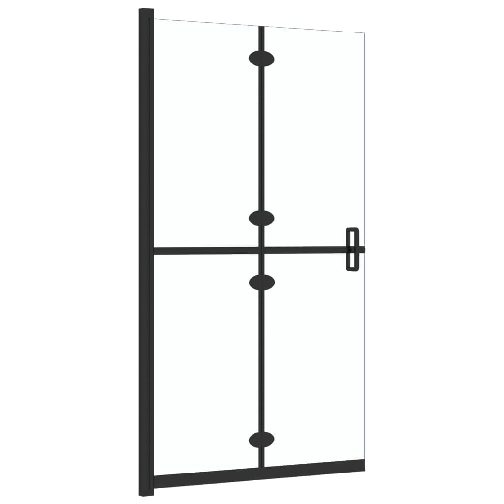 Inloopdouchewand inklapbaar 70x190 cm ESG-glas mat