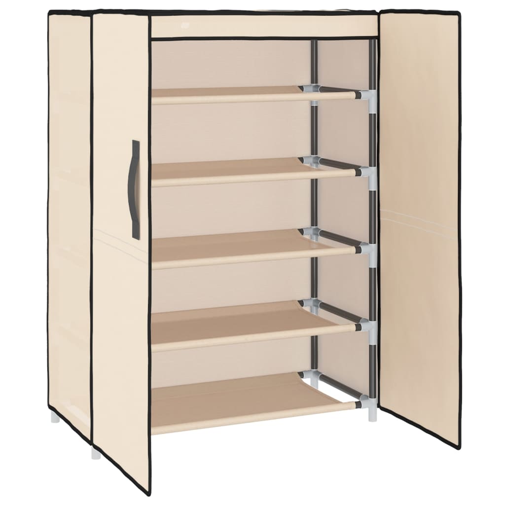 Schoenenkast 60x30x166 cm stof