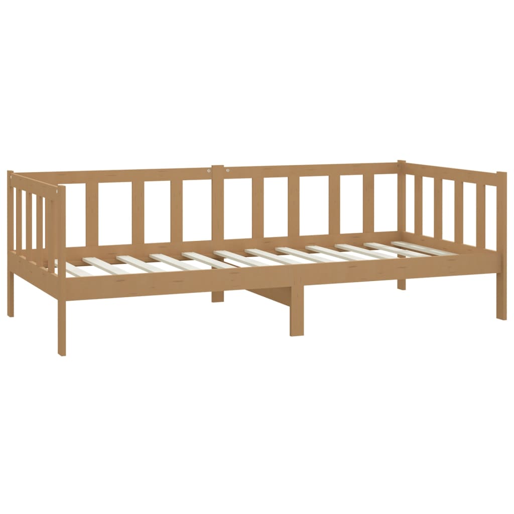 Bedbank massief grenenhout 90x200 cm