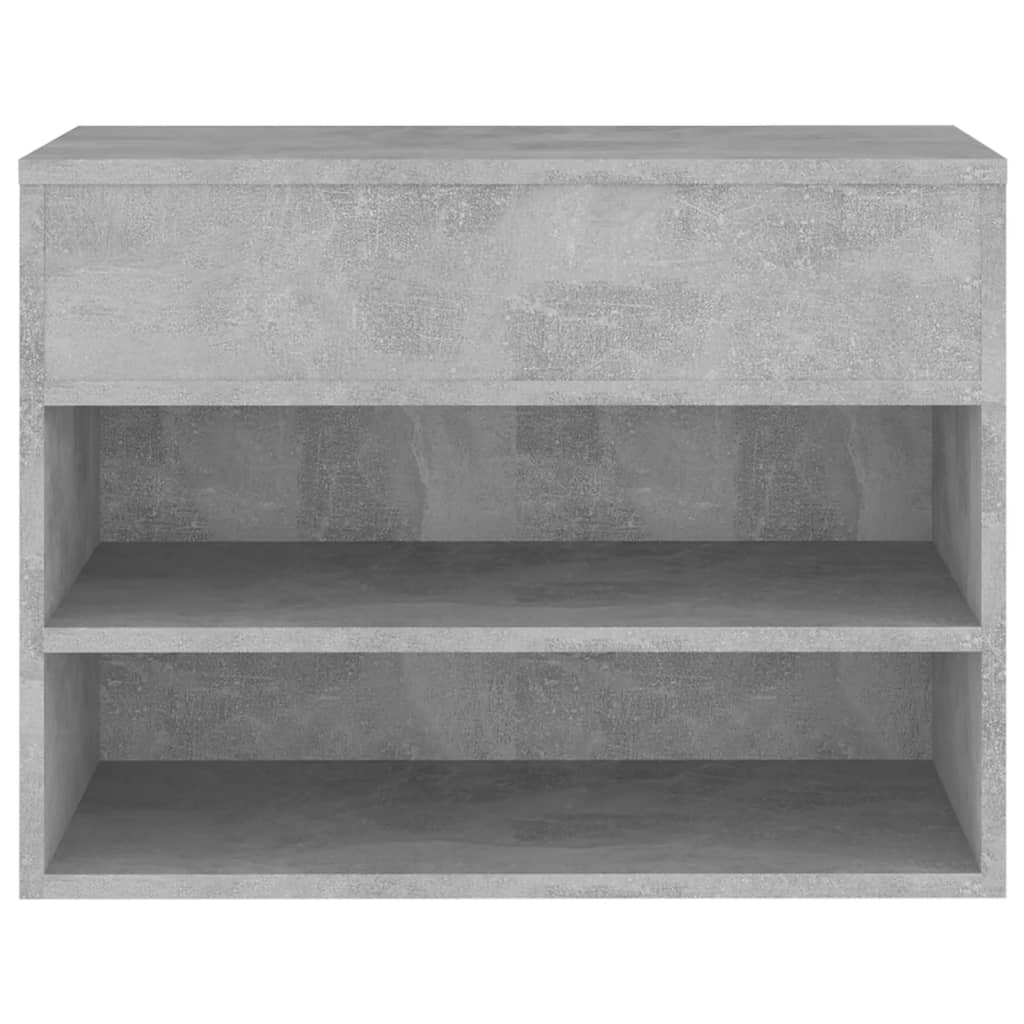 Schoenenbank 60x30x45 cm bewerkt hout