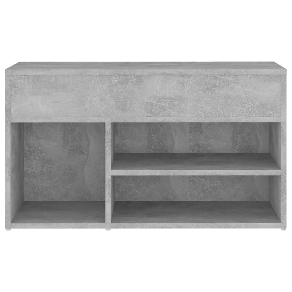 Schoenenbank 80x30x45 cm bewerkt hout