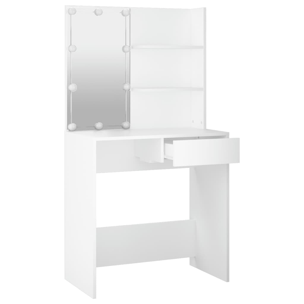 Kaptafel met LED-verlichting 74,5x40x141 cm