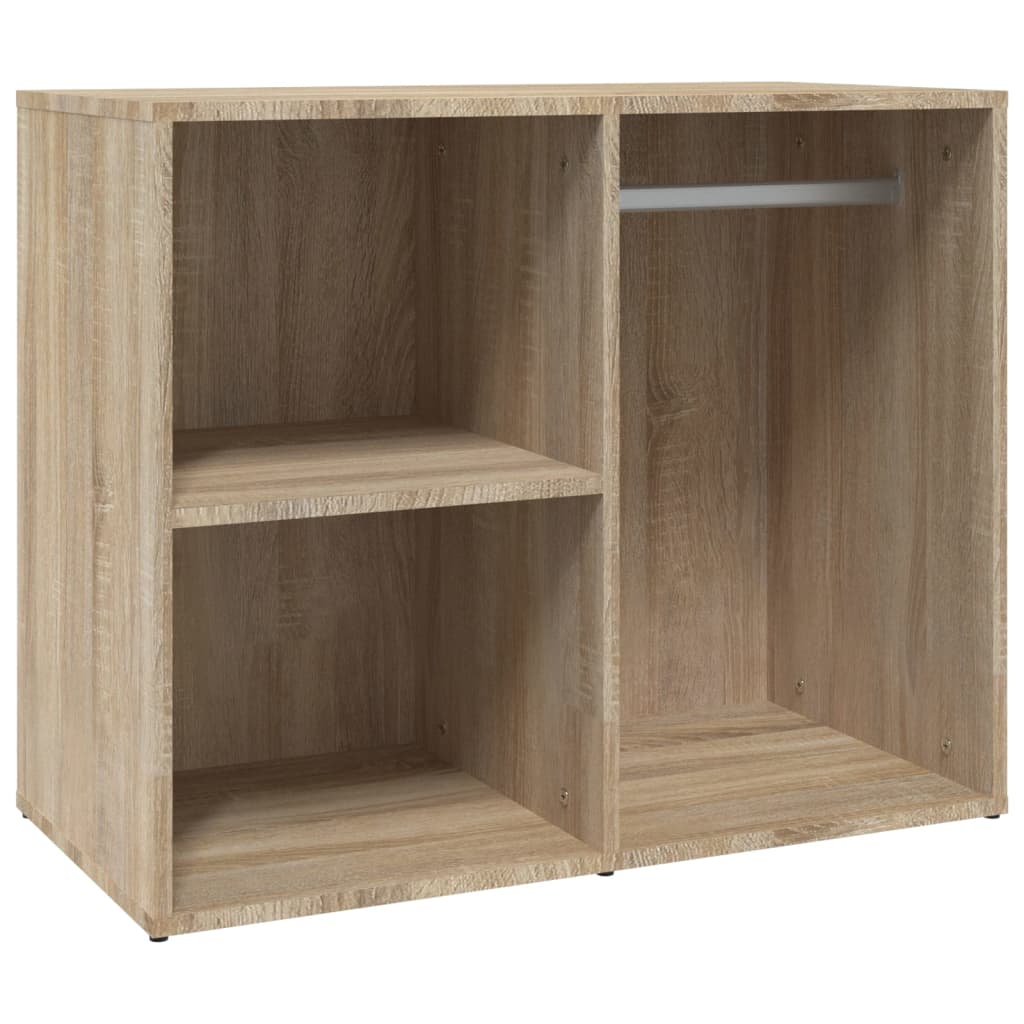 Kledingkast 80x40x65 cm bewerkt hout