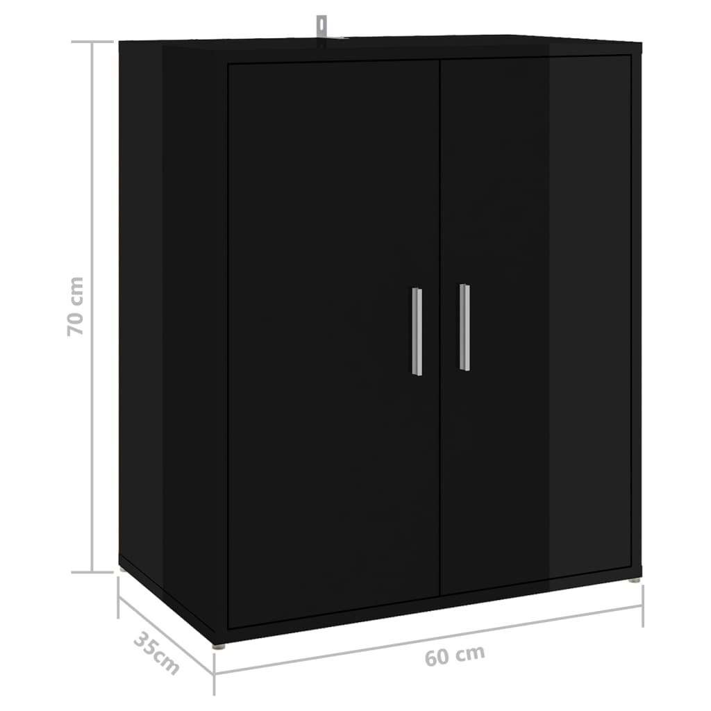 Schoenenkast 60x35x70 cm bewerkt hout eikenkleurig