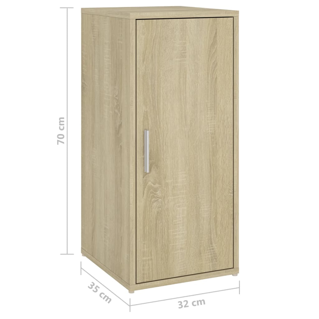 Schoenenkast 32x35x70 cm bewerkt hout