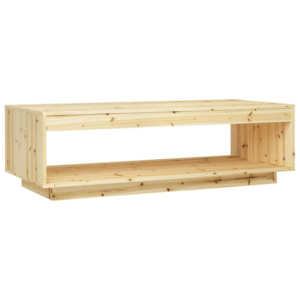 Salontafel 110x50x33,5 cm massief vurenhout