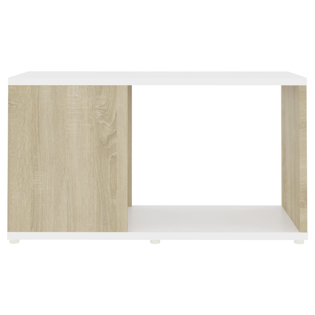 Tv-meubel 60x24x32 cm bewerkt hout eikenkleurig