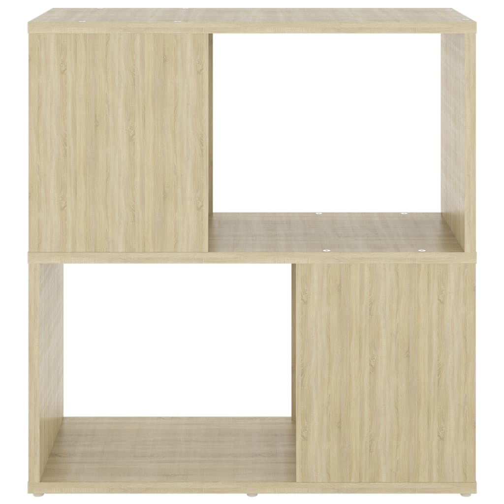 Boekenkast 60x24x63 cm bewerkt hout